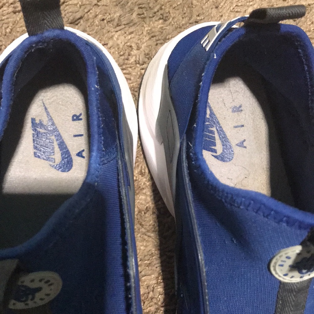 🔥AIR HUARACHE BY NIKE💥 blue & white, gray trim (Sz.10) 💐slightly used 🦋 - Picture 5 of 7